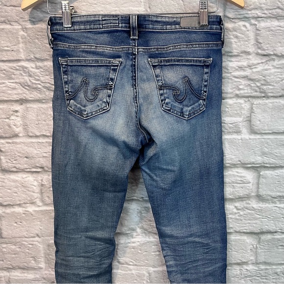 AG Adriano Goldschmied 25R The Legging Ankle Super Skinny REV1389-18Y Blue Jeans - Picture 11 of 12